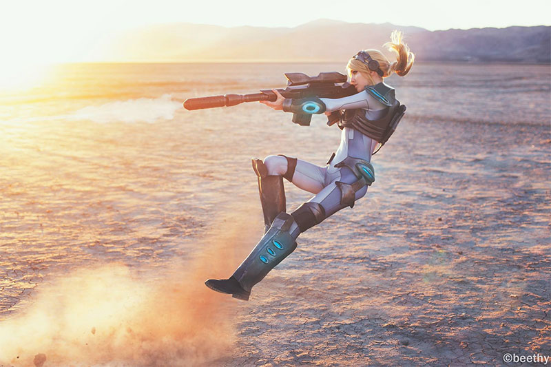 Illustration for article titled How A Cool StarCraft Cosplay Photo Was Made